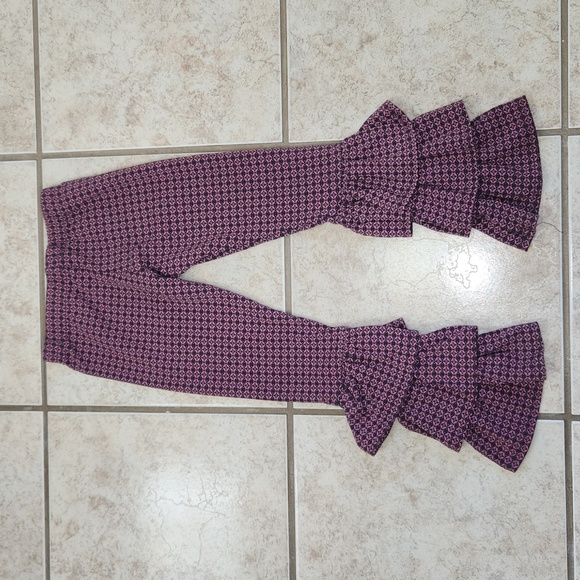 Matilda Jane Friends Forever Bennys Ruffle Bottom Leggings.  Size 4. - Picture 4 of 7